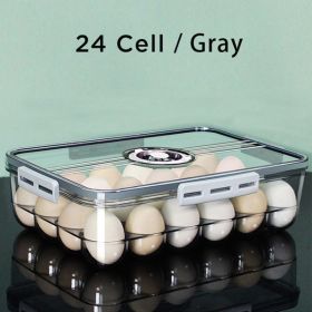 JoybosÂ® Seal Timer Food Container 24 cell Gray