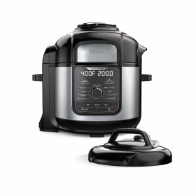 Ninja FD401 Foodi 12-in-1 Deluxe XL 8 qt. Pressure Cooker & Air Fryer that Steams, Slow Cooks, Sears, SautÃ©s, Dehydrates & More