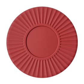 Non-slip Silicone Dining Table Placemat Kitchen Accessories Mat Cup Bar Drink Coffee Mug Pads, Heat Insulation Coasters (Color: Red)